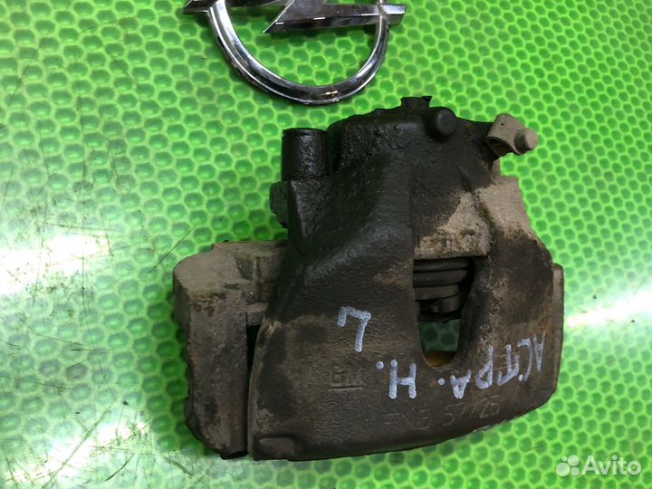 Суппорт передний левый opel астра н