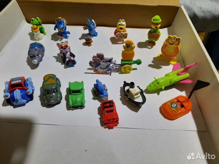 Игрушки из киндер-сюрприза 90-х годов