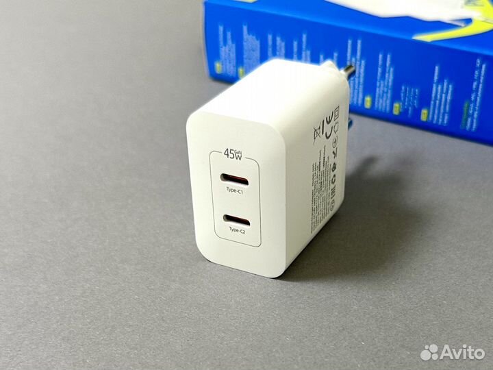Быстрая зарядка Type-C (45W)