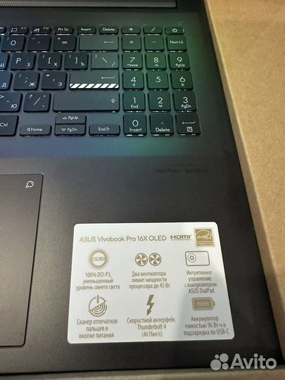 Asus Vivobook pro 16x oled i5, RTX 3050