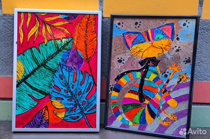 Витраж, витражная роспись