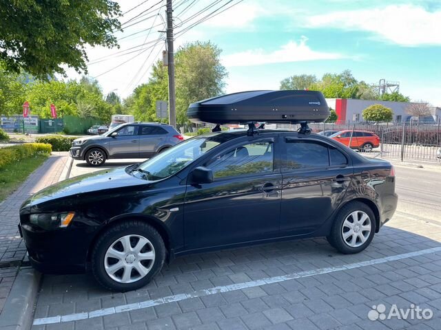 Бокс Active M 450 черный матовый на Lancer