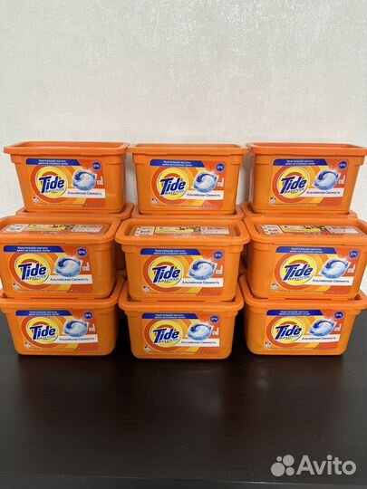 Капсулы для стирки tide