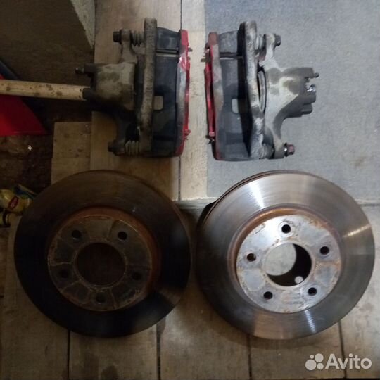 Комплект тормозов митсубиши лансер х