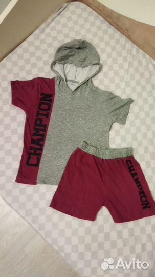 Костюм шорты+футболка для мальчика