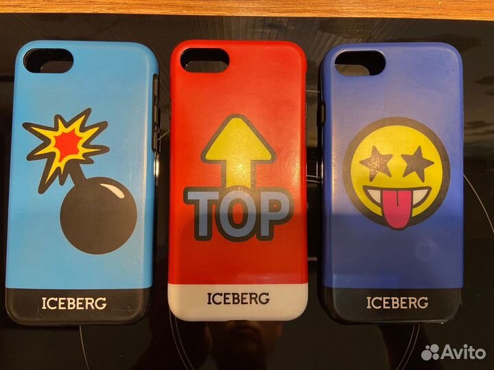 Iphone7 люксовые чехлы iceberg