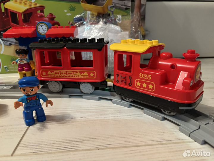 Lego duplo Town 10874 Поезд на паровой тяге