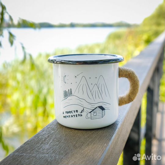 Эмалированные кружки 380 мл (опт)