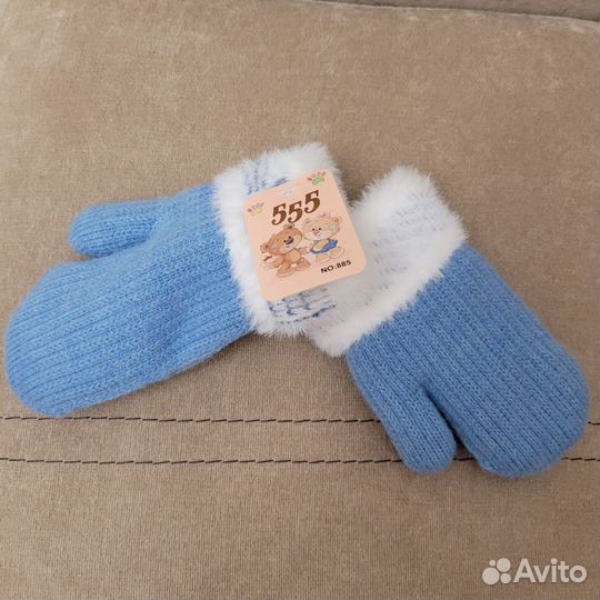 Варежки рукавички новые