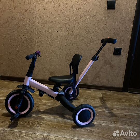 Детский беговел-трехколесный велосипед TR007 4в1