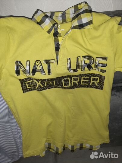 Брюки вельветовые, рубашка 100 хлопок