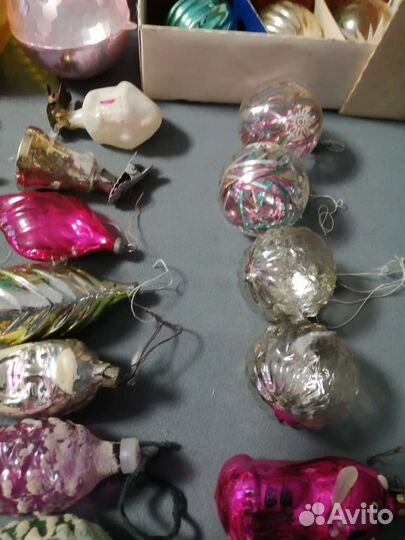 Елочные игрушки СССР