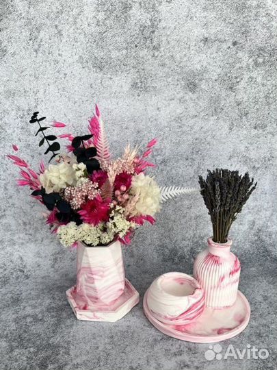 Букеты из сухоцветов