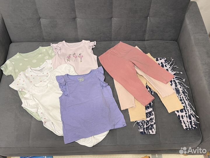 Пакет вещей для девочки Next Reserved HM Baby go