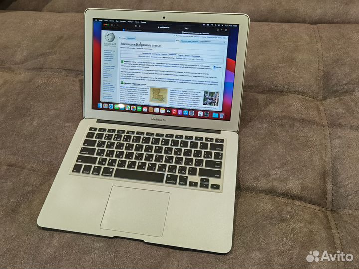 MacBook Air A1466 intel i5 SSD 128 GB новый аккум