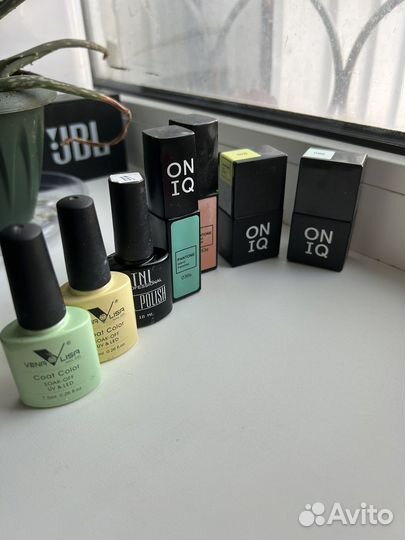 Гель лаки по половине