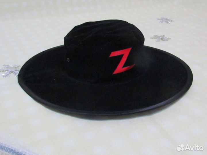 Новый костюм Зорро Маска Шпага Меч карнавальный