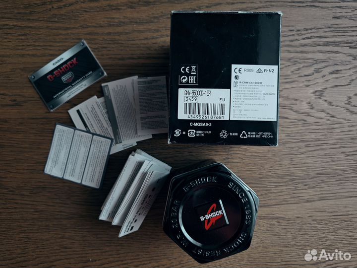 Часы casio g shock GMW-B5000D-1ER japan