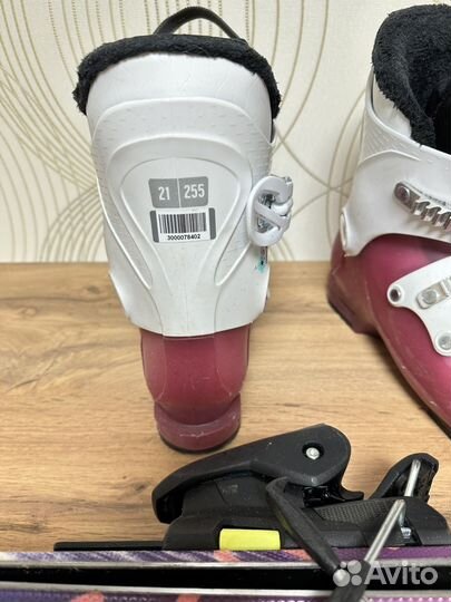 Горные детские лыжи Fichersports 110 + ботинки