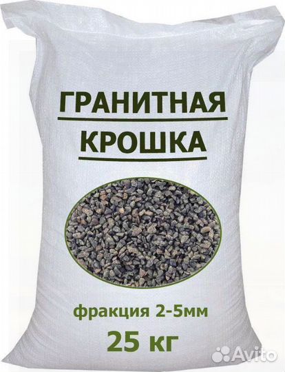 Гранитный щебень