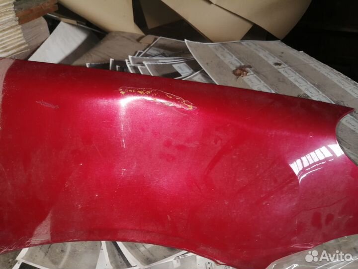 Крыло и бампер