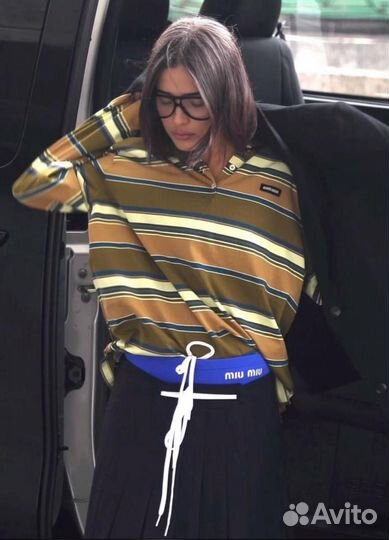 Лонгслив miu miu premium