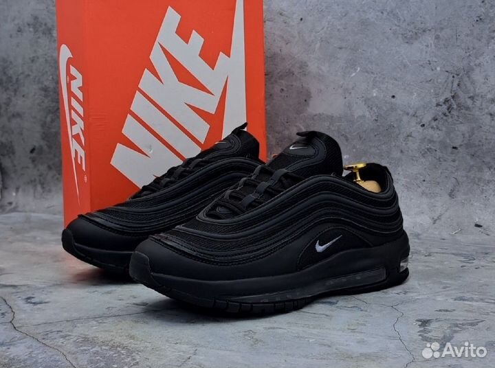 Кроссовки nike air max 97 черные