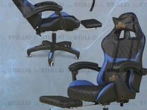Компьютерное игровое кресло геймерское с массажем