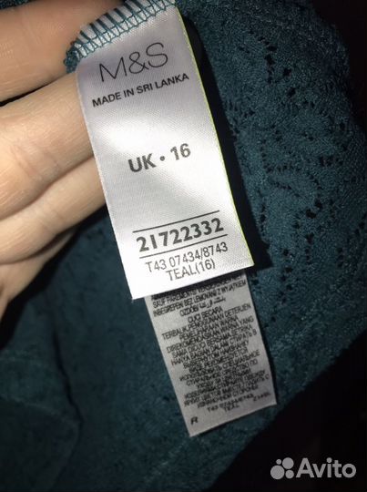 Кружевная блузка Marks&Spencer