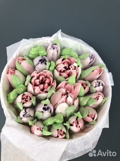 Цветы из зефира / Зефир / Съедобный букет