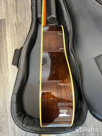 Гитара yamaha ll16 sunburst полный массив