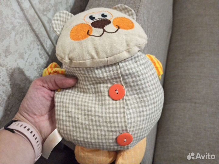 Игрушка мишка грелка