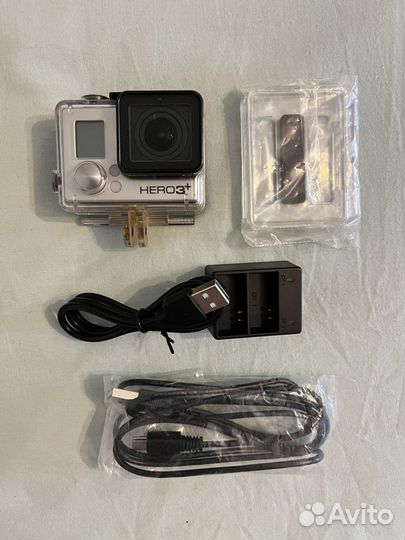 Экшн камера GoPro hero 3+ с набором креплений