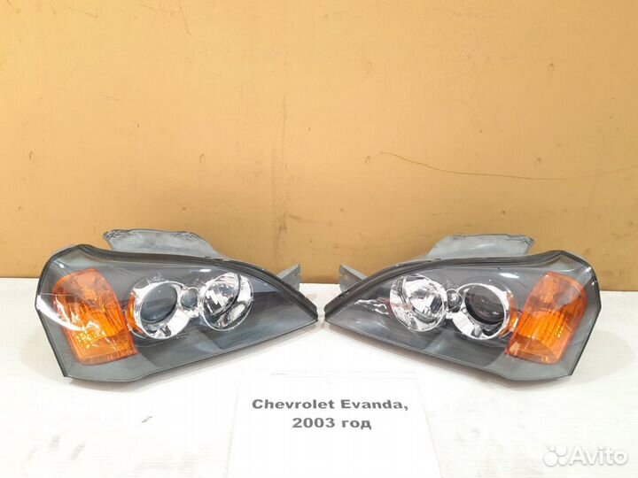 Фара Chevrolet Evanda, 2003г