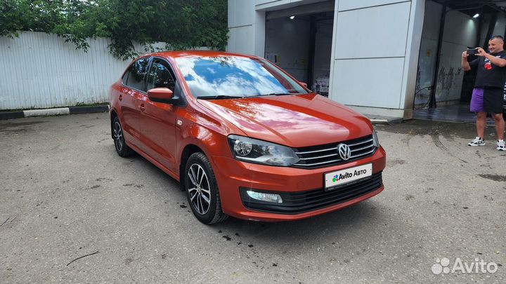 Volkswagen Polo 1.6 AT, 2017, 159 000 км