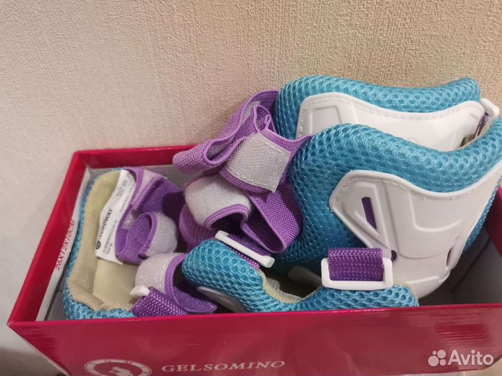 Коньки детские раздвижные