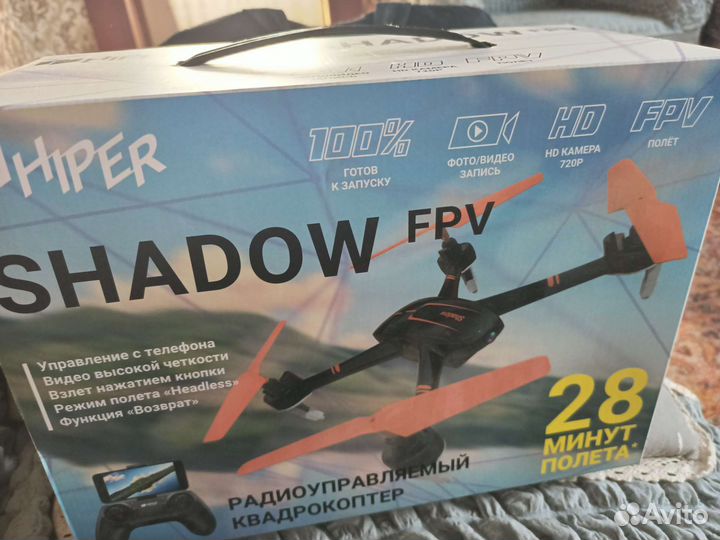 Радиоуправляемый вертолет с камерой