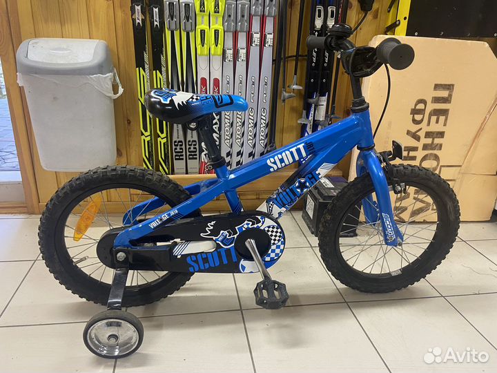 Детский велосипед scott voltage 16