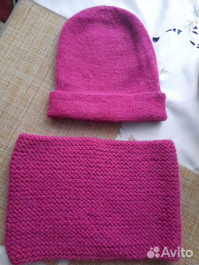 Комплект из шерсти