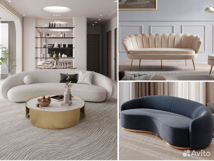 Диван дизайнерский / Изготовление мягкой мебели