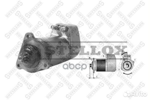 88-02000-SX стартер24V-5.4KW 9зубьев 105вправ