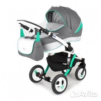 Детская коляска 2 в 1 Adamex Barletta