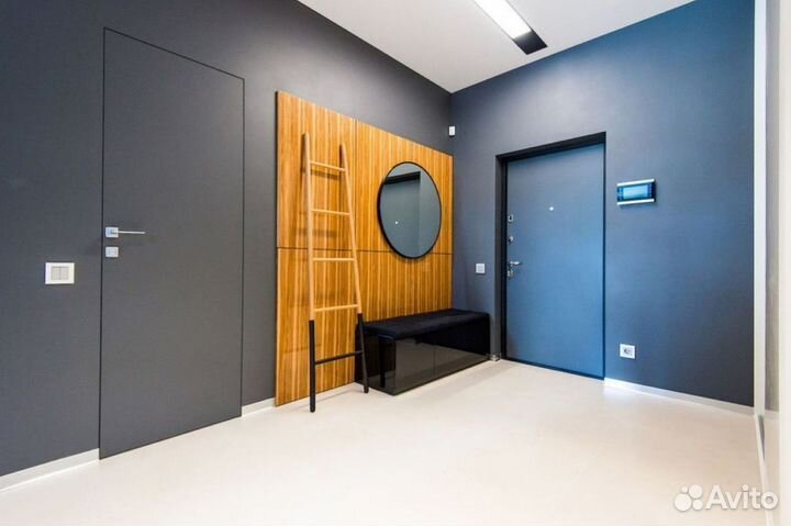 Скрытая дверь под отделку