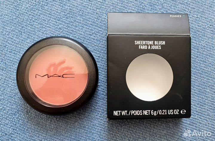 MAC Sheertone Blush Peaches румяна новые оригинал