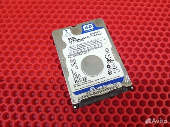 Жесткий диск для ноутбука 500GB, 2.5* (гарантия)