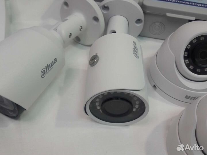 Комплект видеонаблюдения 4Мп Dahua 7 камер