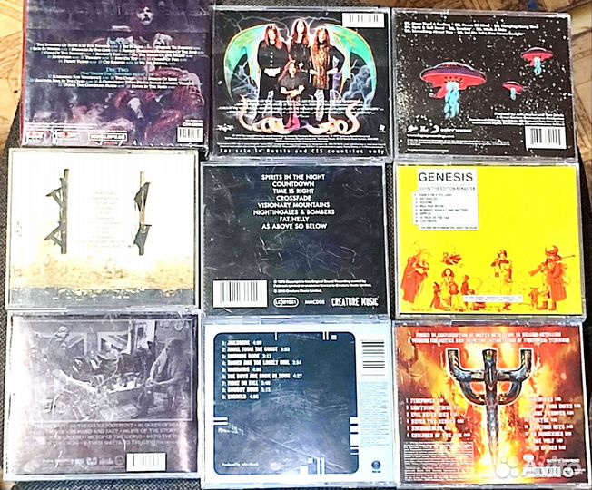 Музыкальные CD диски лицензия Rock, Heavy Metal