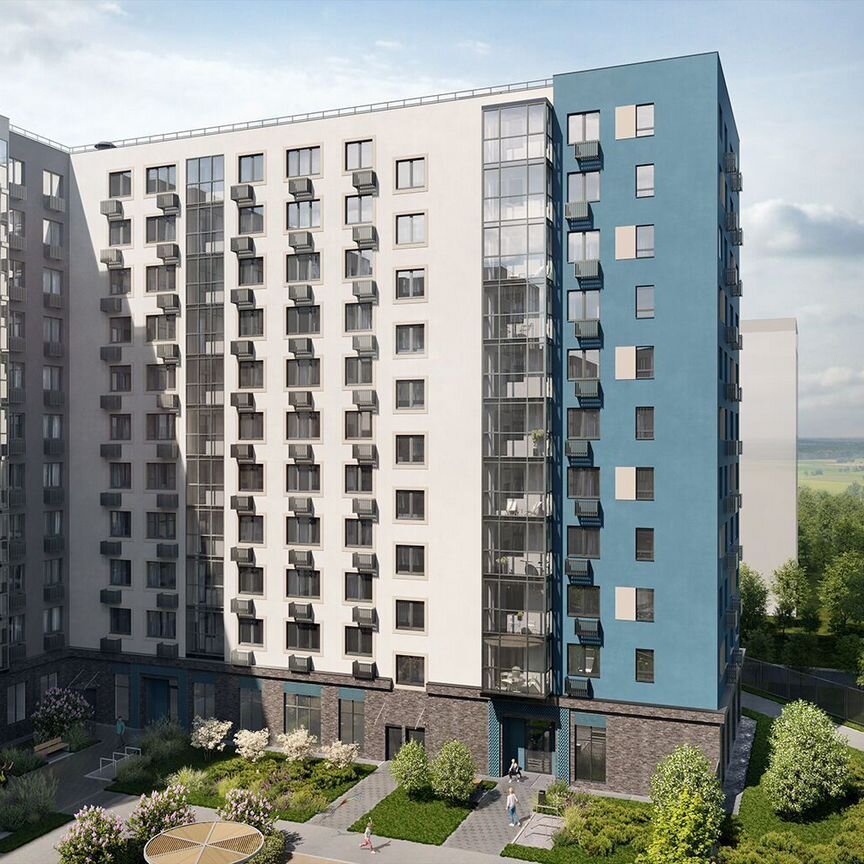 2-к. квартира, 56,9 м², 11/11 эт.