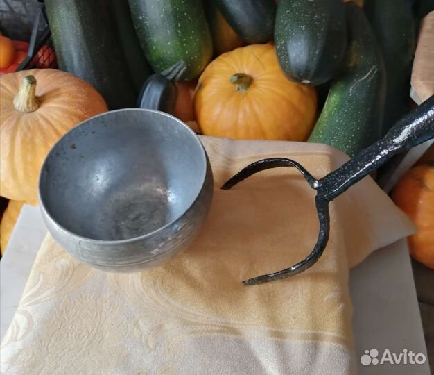 Ухват для чугунка +чугунок (0,5 литра)
