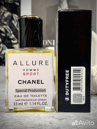 Chanel allure home sport 33мл